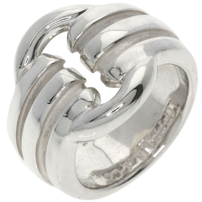 TIFFANY&Co. Grooved Circle Ring Silver Ladies [Used]
