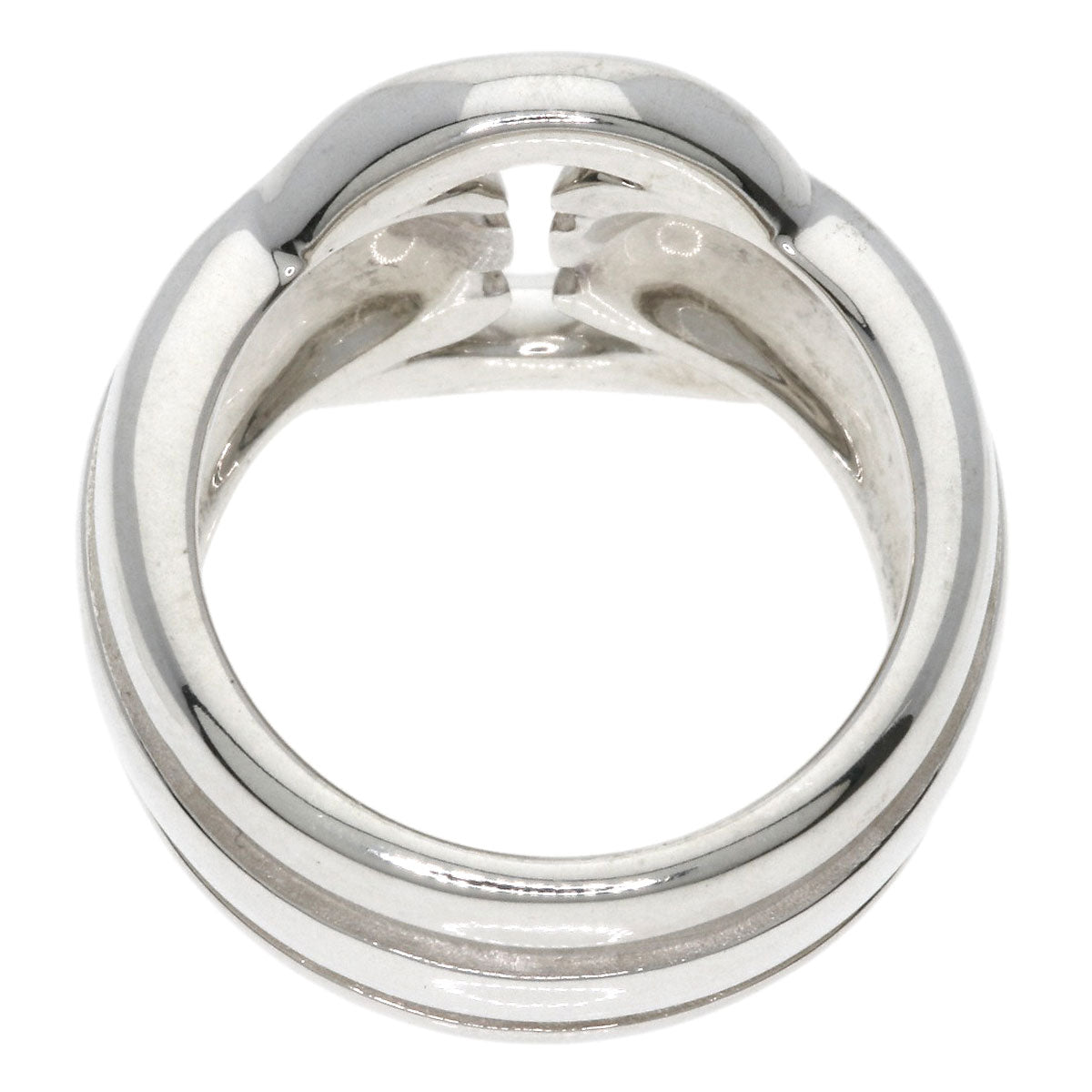 TIFFANY&Co. Grooved Circle Ring Silver Ladies [Used]