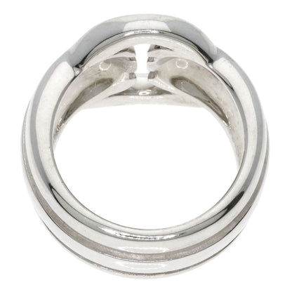 TIFFANY&Co. Grooved Circle Ring Silver Ladies [Used]