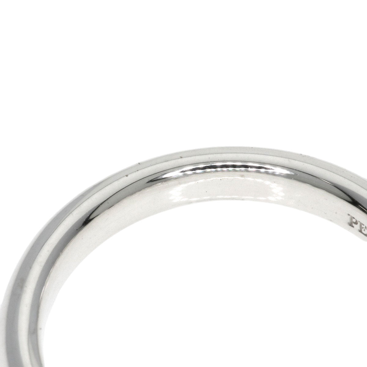 TIFFANY&Co. Stacking band Ruby Ring Silver Ladies [Used]