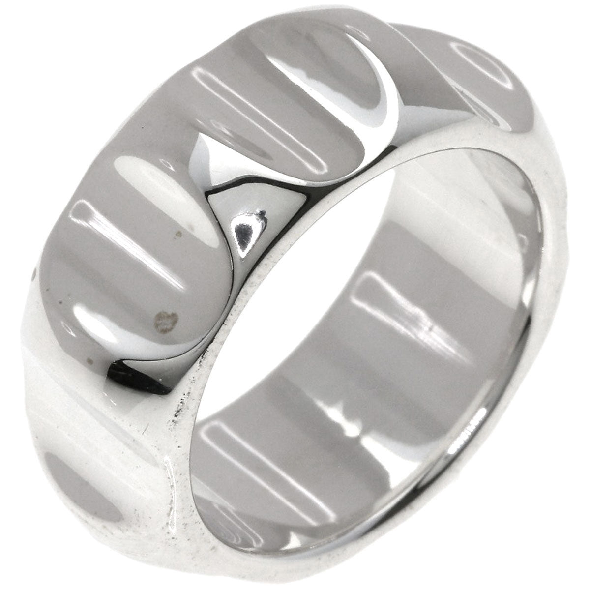 TIFFANY&Co. Paloma Picasso Groove Wide Ring Silver Ladies [Used]