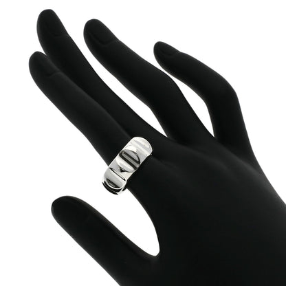 TIFFANY&Co. Paloma Picasso Groove Wide Ring Silver Ladies [Used]