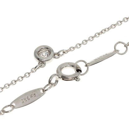 TIFFANY&Co. By The Yard 1P Diamond Necklace Silver Ladies [Used]