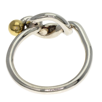 TIFFANY&Co. Love knot Ring Silver 18K Yellow GoldLadies [Used]