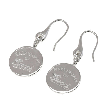 GUCCI Circle Logo Hook earring Silver Ladies [Used]