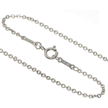 TIFFANY&Co. Open heart Necklace Silver Ladies [Used]