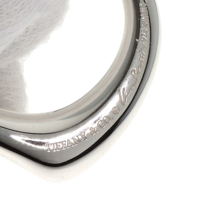 TIFFANY&Co. Open heart Necklace Silver Ladies [Used]