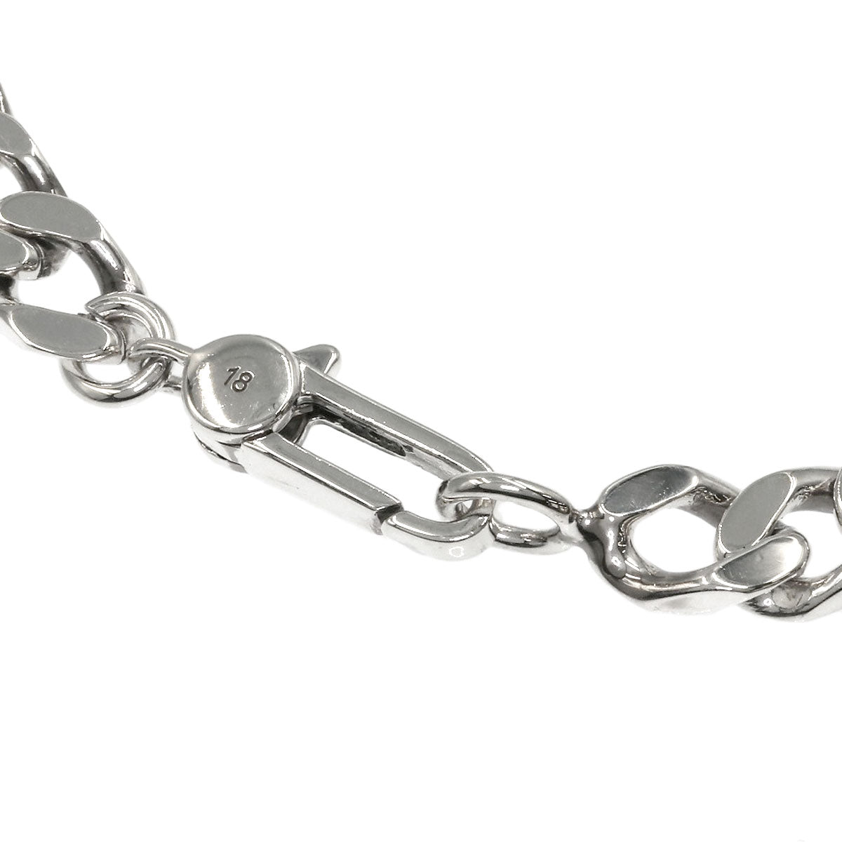 GUCCI Ghost skull motif Bracelet Silver Ladies [Used]