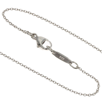 TIFFANY&Co. Heart lock Necklace Silver Ladies [Used]