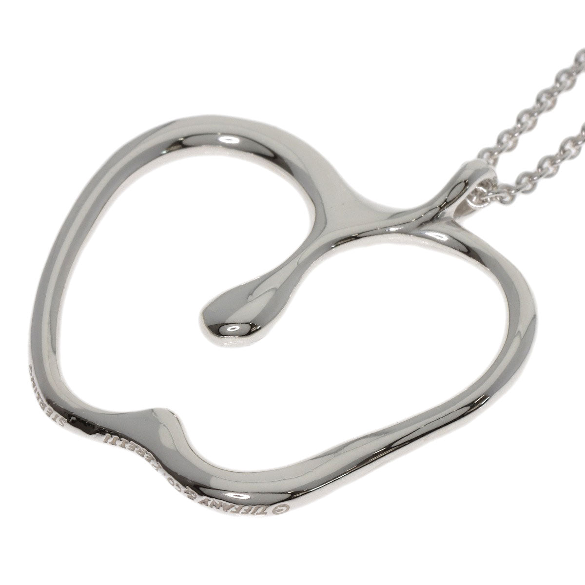 TIFFANY&Co. Apple Necklace Silver Ladies [Used]