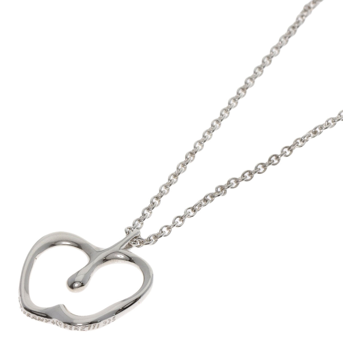 TIFFANY&Co. Apple Necklace Silver Ladies [Used]