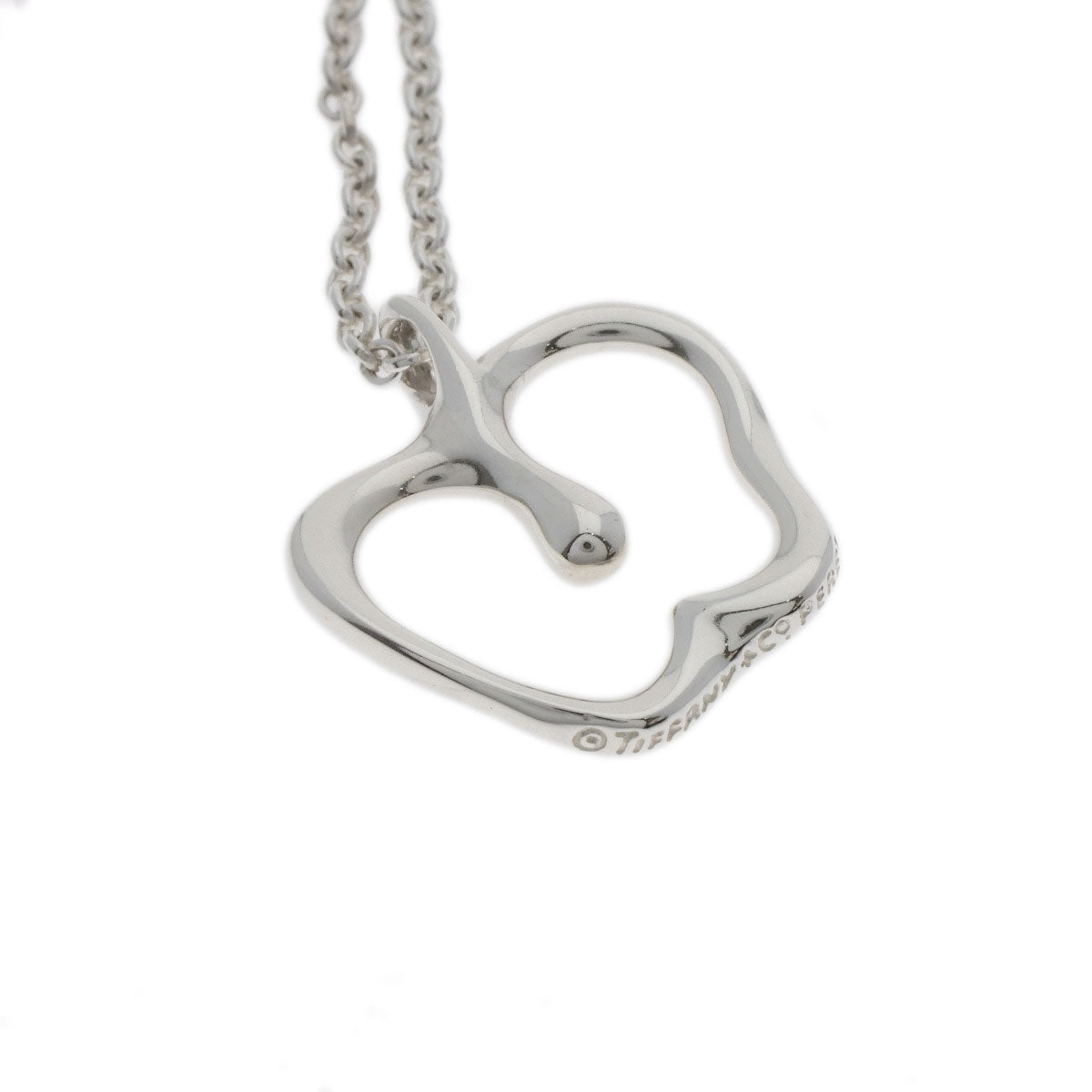 TIFFANY&Co. Apple Necklace Silver Ladies [Used]