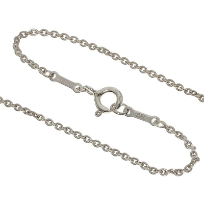 TIFFANY&Co. Open heart Necklace Silver Ladies [Used]