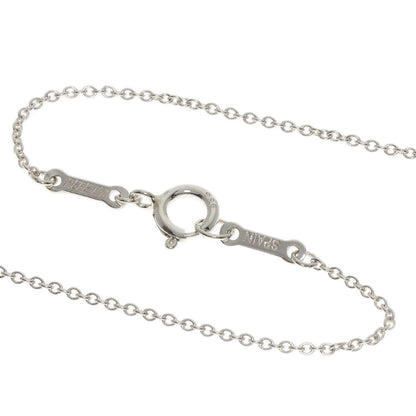 TIFFANY&Co. Open heart Necklace Silver Ladies [Used]