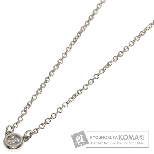 TIFFANY&Co. By The Yard 1P Diamond Necklace Silver Ladies [Used]