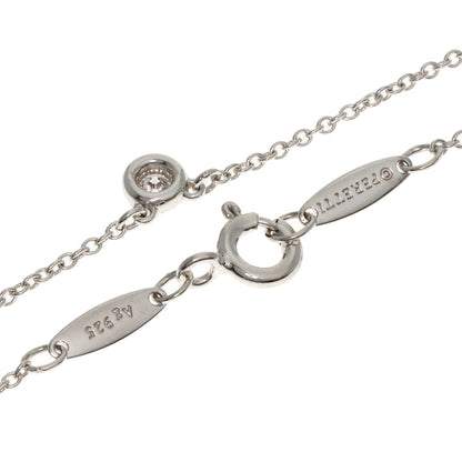 TIFFANY&Co. By The Yard 1P Diamond Necklace Silver Ladies [Used]
