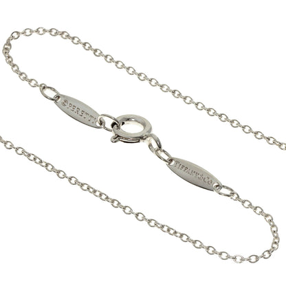 TIFFANY&Co. By The Yard 1P Diamond Necklace Silver Ladies [Used]