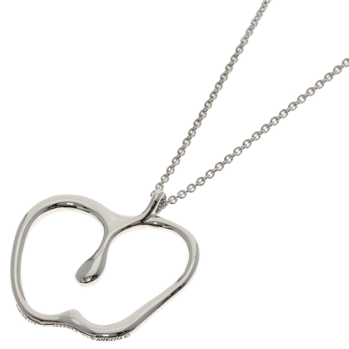 TIFFANY&Co. Apple Necklace Silver Ladies [Used]