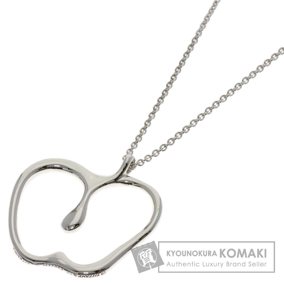 TIFFANY&Co. Apple Necklace Silver Ladies [Used]