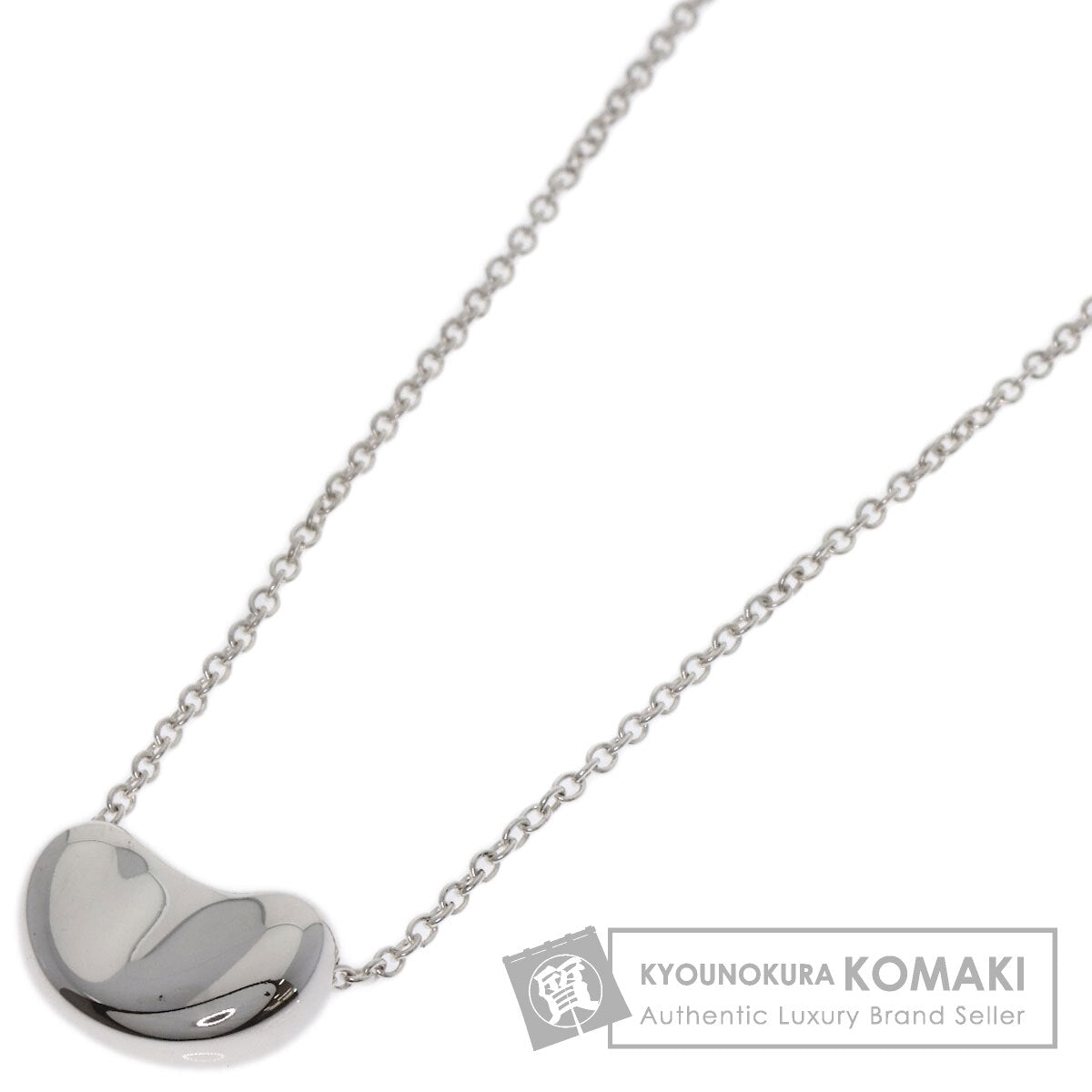 TIFFANY&Co. Bean Necklace Silver Ladies [Used]