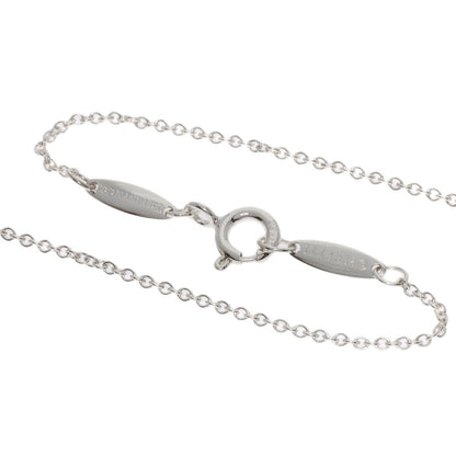 TIFFANY&Co. Open Heart Mini Necklace Silver Ladies [Used]