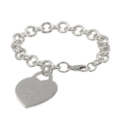 TIFFANY&Co. Return to TIFFANY & Co. Large Heart Tag Bracelet Silver Ladies [Used]