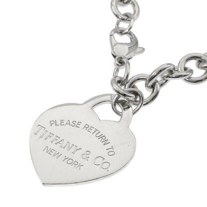 TIFFANY&Co. Return to TIFFANY & Co. Large Heart Tag Bracelet Silver Ladies [Used]