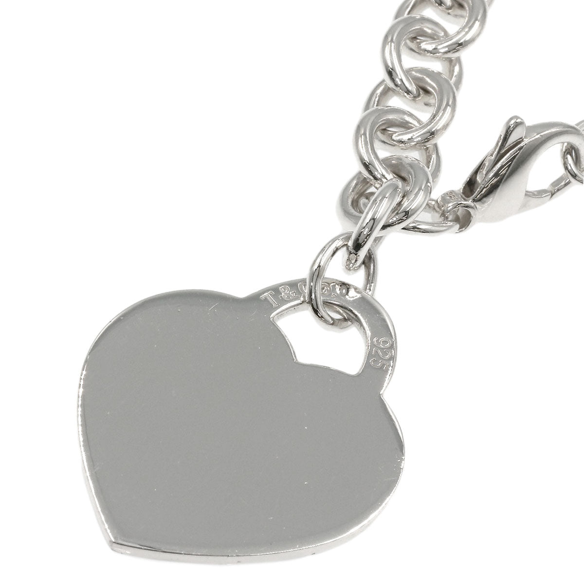 TIFFANY&Co. Return to TIFFANY & Co. Large Heart Tag Bracelet Silver Ladies [Used]
