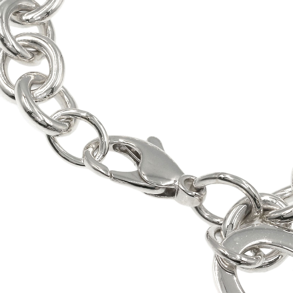 TIFFANY&Co. Return to TIFFANY & Co. Large Heart Tag Bracelet Silver Ladies [Used]