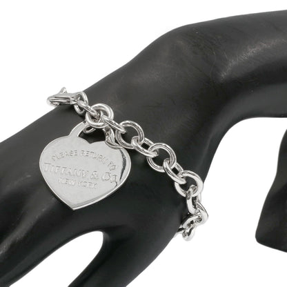 TIFFANY&Co. Return to TIFFANY & Co. Large Heart Tag Bracelet Silver Ladies [Used]