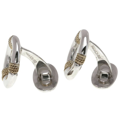 TIFFANY&Co. Circle cuffs Silver 18K Yellow Goldmens [Used]