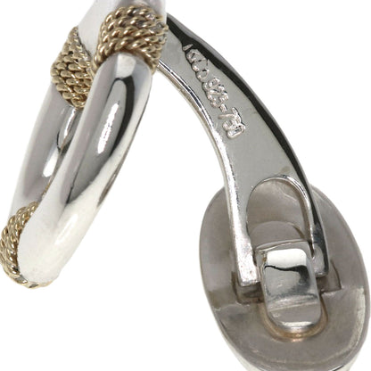 TIFFANY&Co. Circle cuffs Silver 18K Yellow Goldmens [Used]