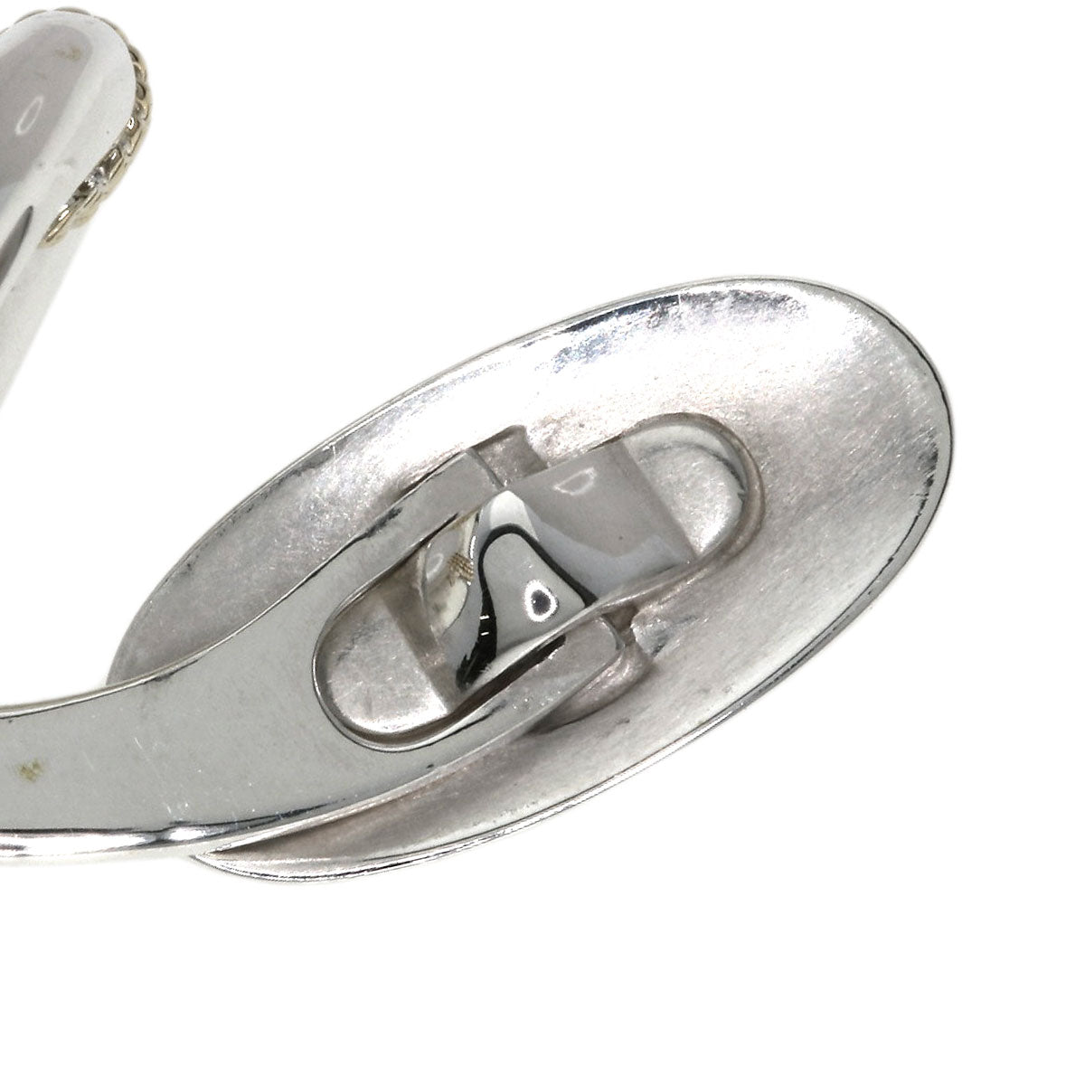 TIFFANY&Co. Circle cuffs Silver 18K Yellow Goldmens [Used]