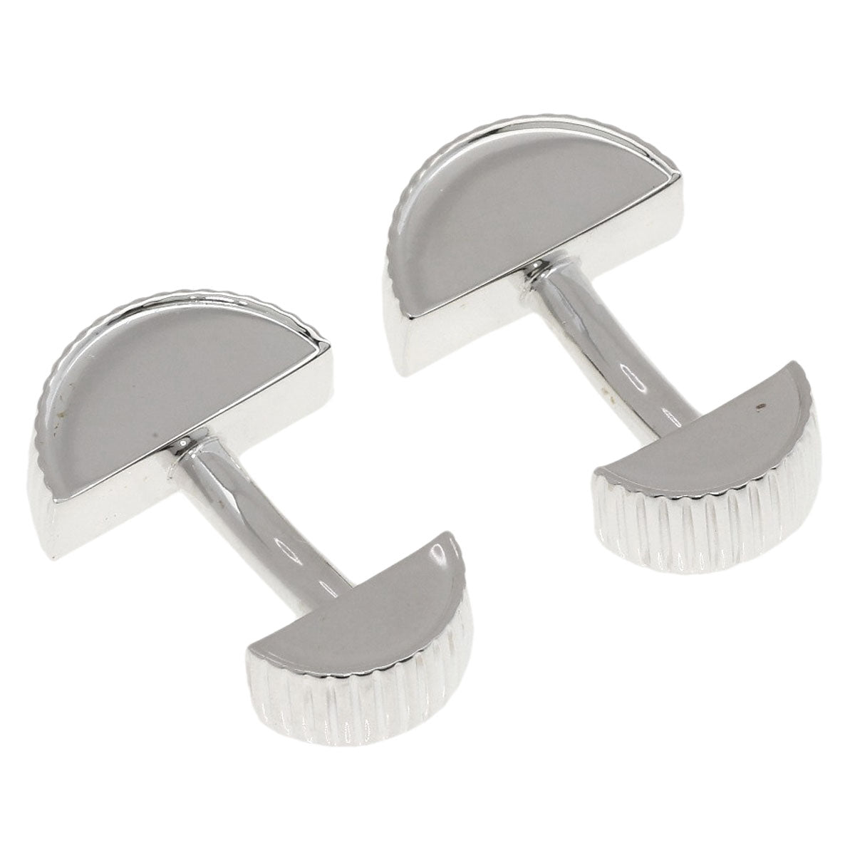 TIFFANY&Co. Coin edge cuffs Silver mens [Used]