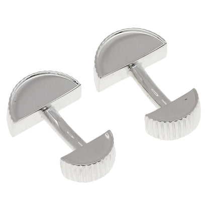 TIFFANY&Co. Coin edge cuffs Silver mens [Used]