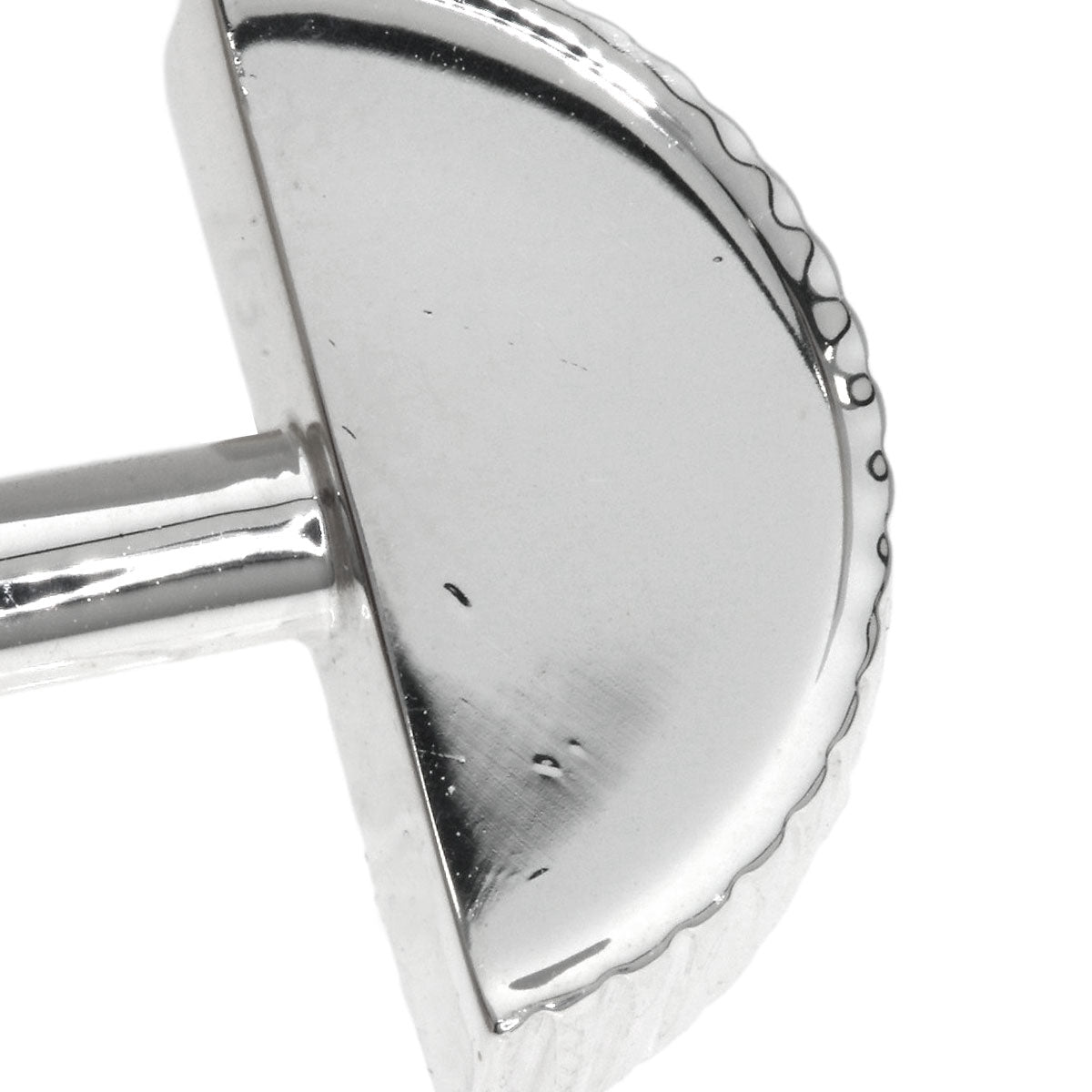 TIFFANY&Co. Coin edge cuffs Silver mens [Used]