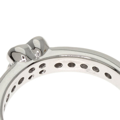 Ponte Vecchio Flower Diamond Ring K18 White Gold Ladies [Used]