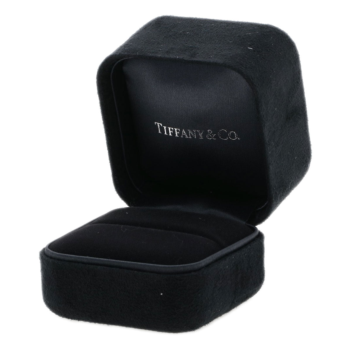 TIFFANY&Co. T TWO Diamond Ring K18 White Gold Ladies [Used]