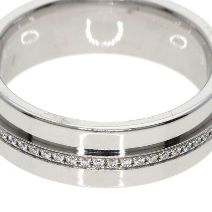 TIFFANY&Co. T TWO Diamond Ring K18 White Gold Ladies [Used]