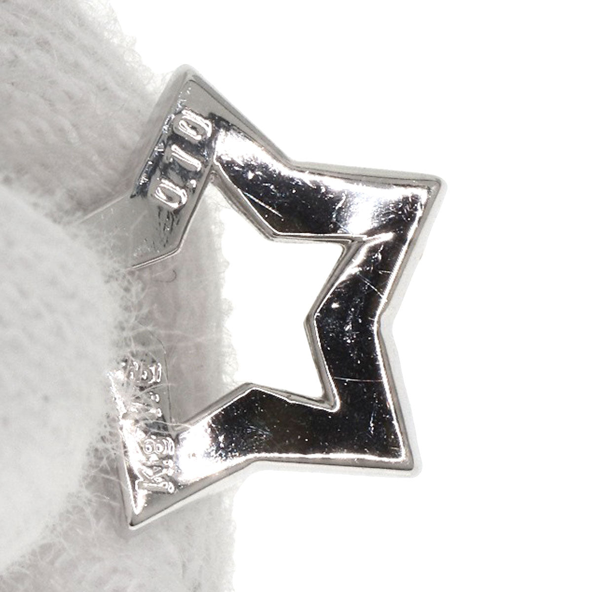Ponte Vecchio   Star diamond Necklace  K18 White Gold Ladies [Used]