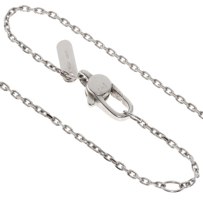 GUCCI Icon Twirl Diamond Necklace K18 White Gold Ladies [Used]