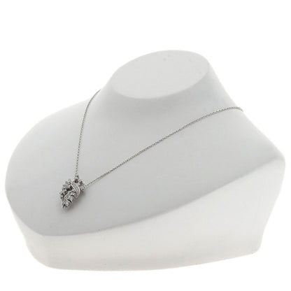 MIKIMOTO Diamond Necklace K18 White Gold K14WGLadies [Used]