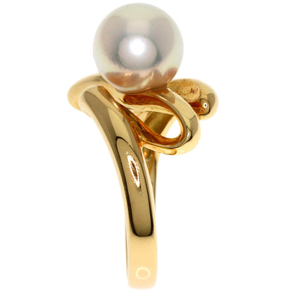 TASAKI Akoya pearl Pearl Ring K18 Yellow Gold Ladies [Used]