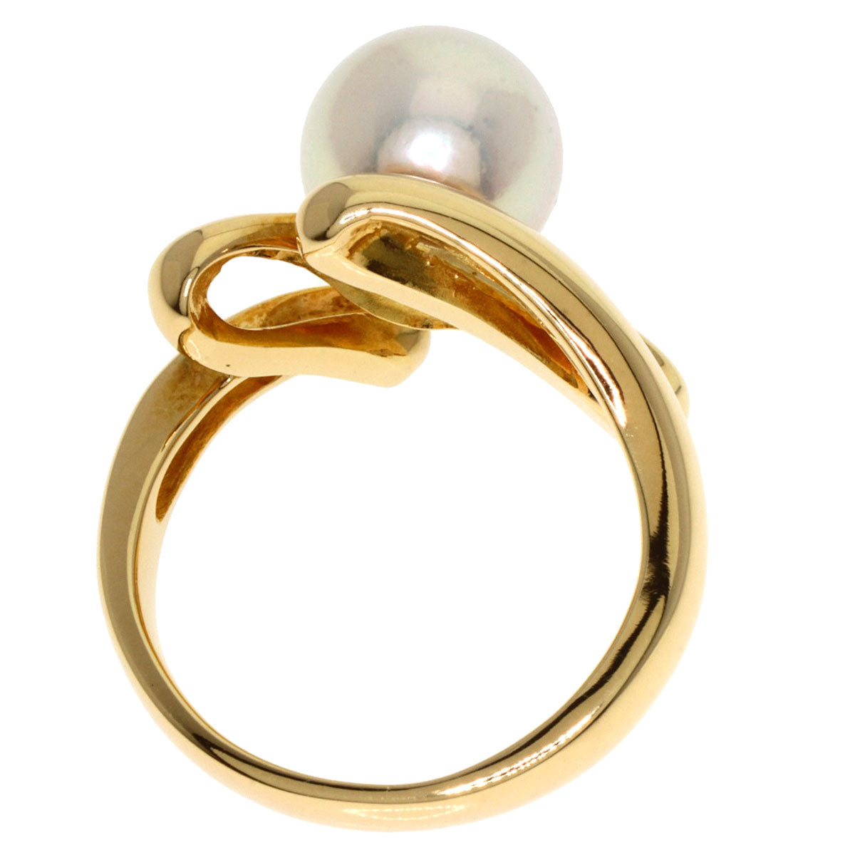 TASAKI Akoya pearl Pearl Ring K18 Yellow Gold Ladies [Used]