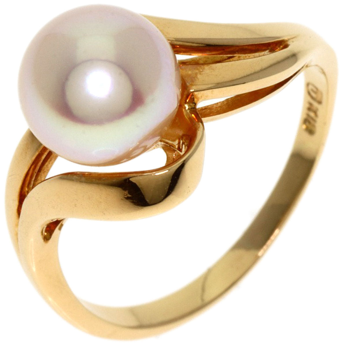 TASAKI Pearl Pearl Ring K18 Yellow Gold Ladies [Used]