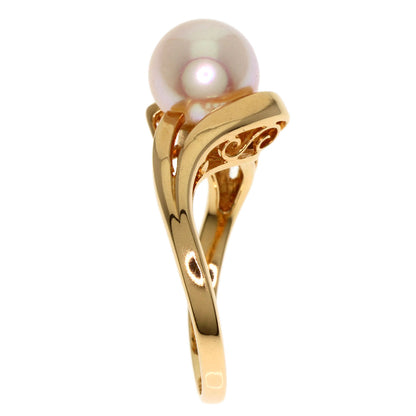 TASAKI Pearl Pearl Ring K18 Yellow Gold Ladies [Used]