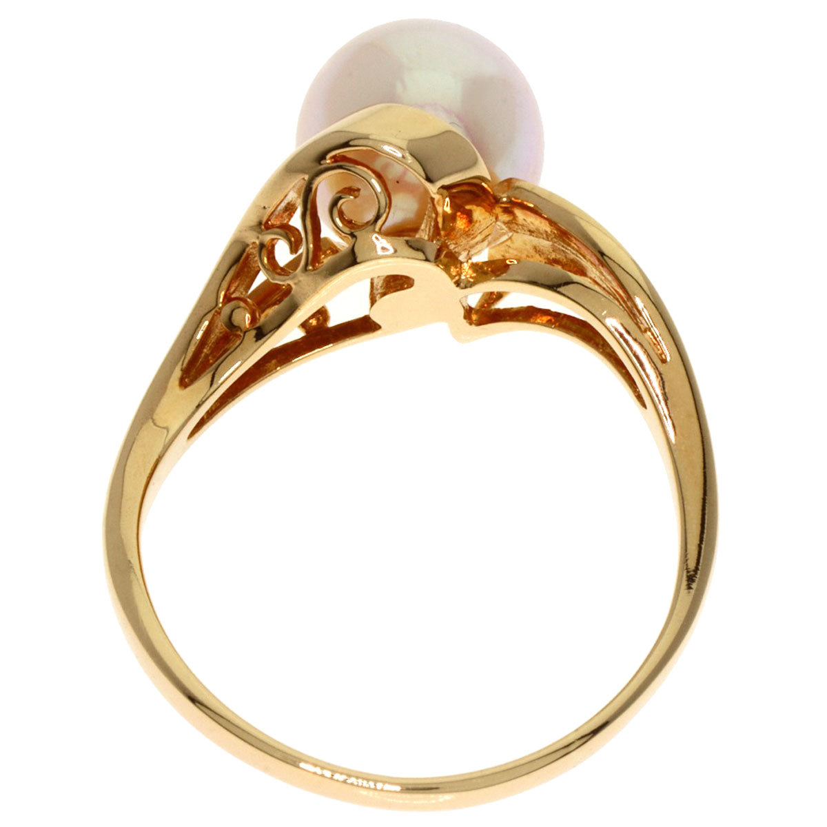 TASAKI Pearl Pearl Ring K18 Yellow Gold Ladies [Used]