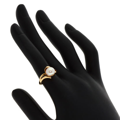 TASAKI Pearl Pearl Ring K18 Yellow Gold Ladies [Used]