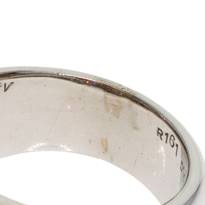 Ponte Vecchio Ruby Diamond Ring K18 White Gold Ladies [Used]