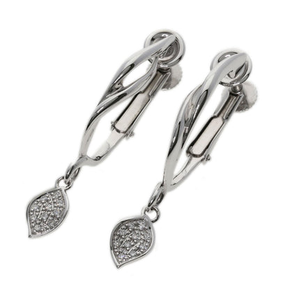 Jeunet Diamond Earring K18 White Gold K14WGLadies [Used]